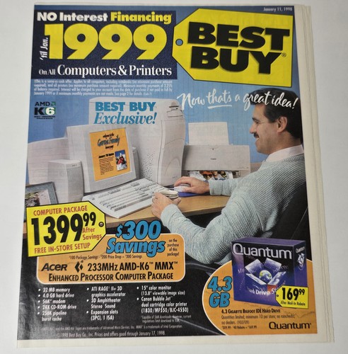 1998 best buy circular - 1998,