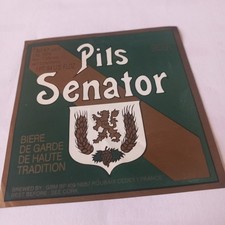 Étiquette bière Senator Brie