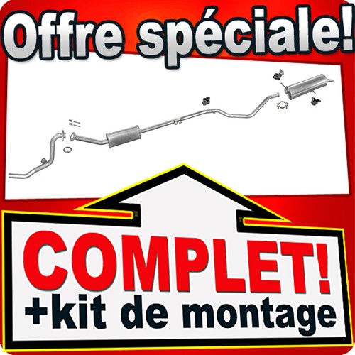 échappement pour peugeot 307 - Échappement,