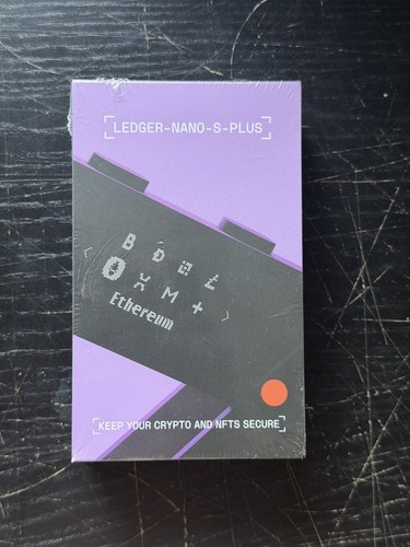 Ledger nano plus btc orange - s,