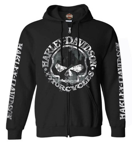 Harley davidson men zippered - harley-davidson,