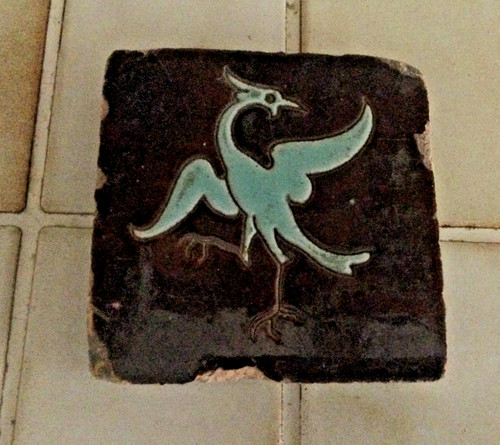 Carreau carrelage ancien - carreau,