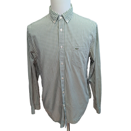 Chemise lacoste vert - lacoste, l