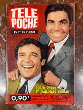 REVUE LIVRE TÉLÉ POCHE 1969 N° 159 ROGER PIERRE JEAN MARC THIBAULT