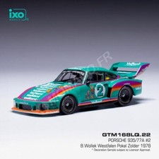 IXO IXOGTM168LQ.22 PORSCHE 935/77A 2 BOB WOLLEK DRM ZOLDER WESTFALEN  1/43