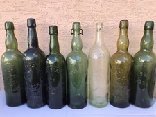 LOT 7 ancien BOUTEILLE de BIERE ALSACE brasserie de COLMAR LUTTERBACH STRASBOURG