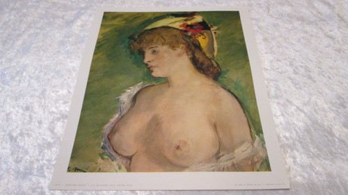 Ancienne lithographie manet - lithographie, e.