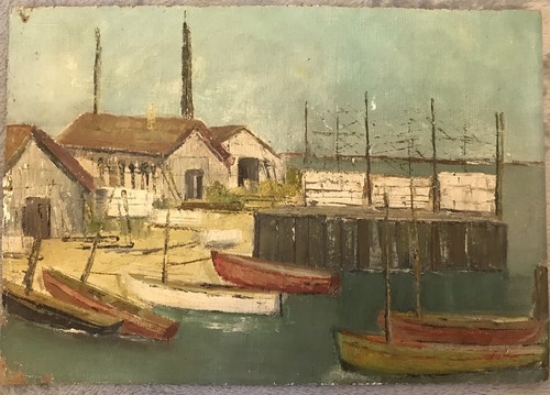 Original painting oil seascape
