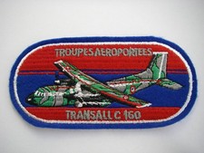 PATCH écusson brodé militaire aviation TROUPES AEROPORTEES TRANSALL C160