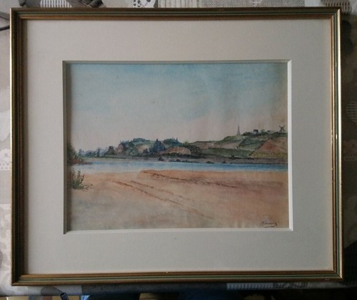 Tableau paysage peinture - tableau,