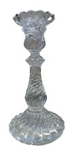 Bougeoir cristal estampillé