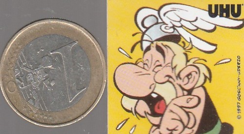 Autocollant uhu asterix - autocollant., uhu.