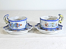 2 tasses en Faiences de