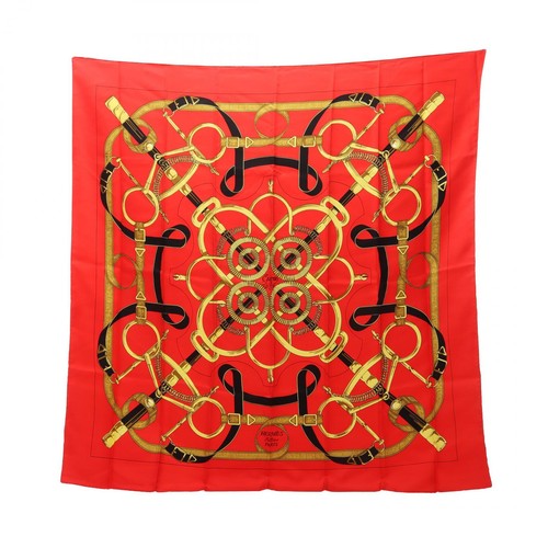 Hermes carre eperon or - hermes, d'or