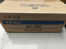 TEAC AX-505-S Amplificateur pré-principal Stéréo XLR Balanced Silver Audio...