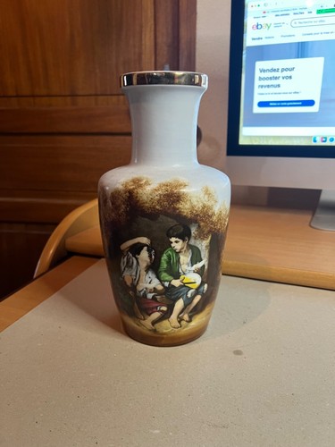 Vase porcelaine espagnol janbo - vase,
