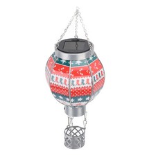 Extérieure Solaire Lumières De Noël En Ballon à Air Chaud Suspendus Automatiq FR