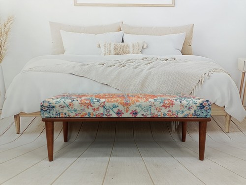 Handmade rug pattern vanity - handmade,