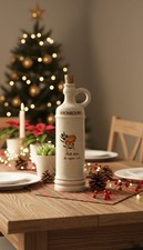 Carafe à Huile de 0.5L - Huile d'Olive de Nyons Bouteille en Céramique Vintage