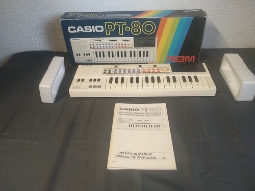 Clavier casio vintage - vintage, pt-80