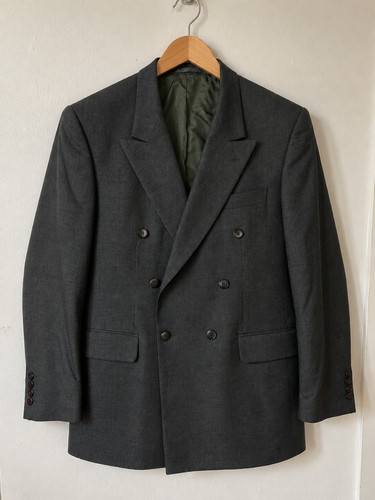 Veste blazer croisée homme