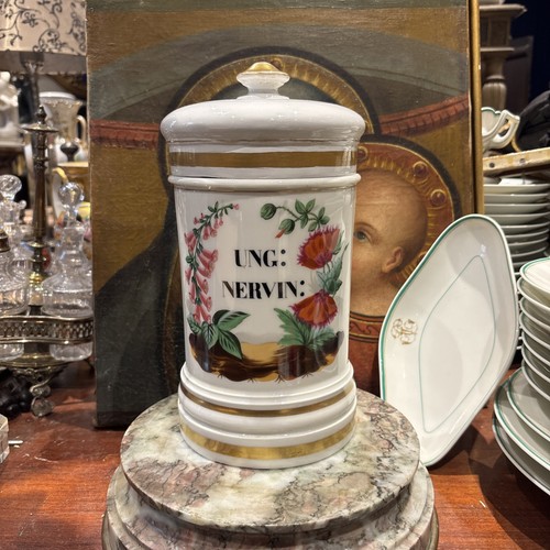 Ancien pot pharmacie flacon - pot,