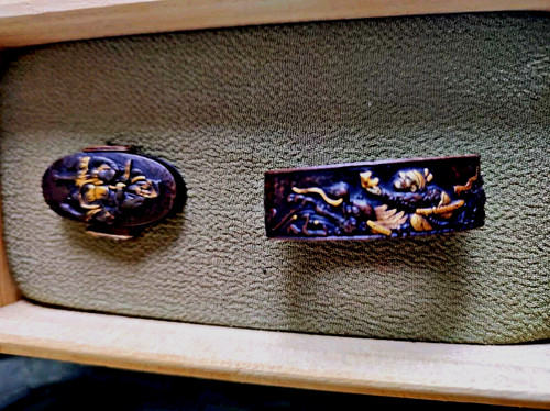 Tsuba fuchi kashira - kashira, katana