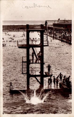 Cpa casablanca piscine - -,