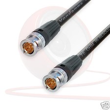 Neutrik BNC à BNC Câble Van Damme 75ohm Plasma Coaxial Câble. CCTV Vidéo Spdif