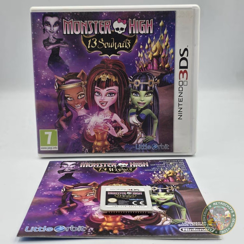 Monster high souhaits 3ds - monster, 13