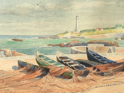Dumoulin aquarelle - (xxème),