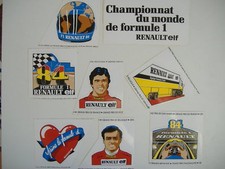 lot 8 anciens autocollants