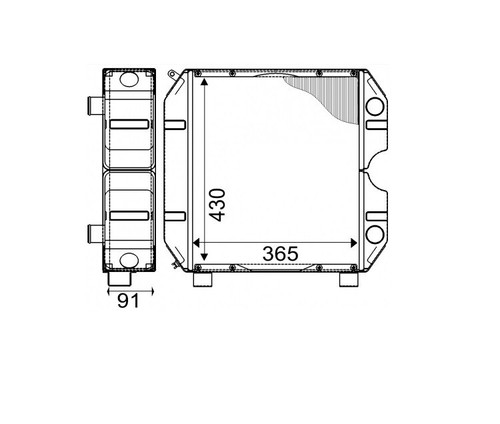 Radiator for goldoni - radiator,