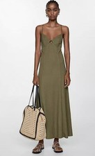 Robe Valen Mango En Khaki UK