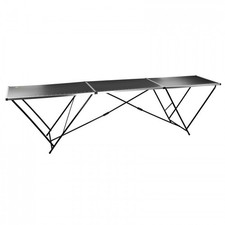 Table pliante - Table à tapisser avec échelle de mesure D17242