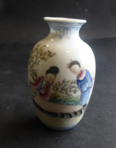 Petit vase porcelaine de - porcelaine,