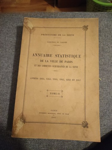 Annuaire statistique la - de,