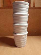 Lot de 6 petits pots en terre