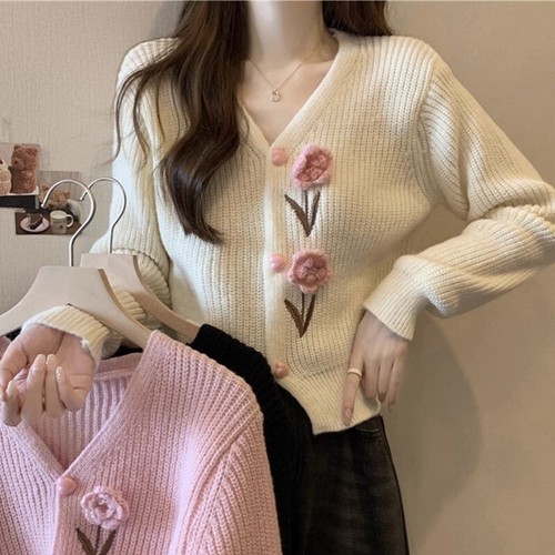 Femme tricoté manteau pull - femme,