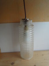 Lampe de Plafond Tube Vintage 1970