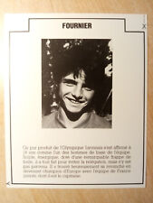 Laurent Fournier  OL Lyonnais Asse  Carte  Football Soccer Fussball Card 1983