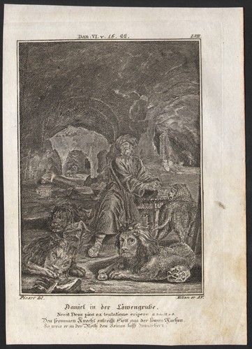 1720 gravure daniel - daniel, la