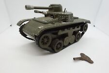 JOUSTRA Tank Tchad à Clé Jouet mécanique Tole Fonctionne