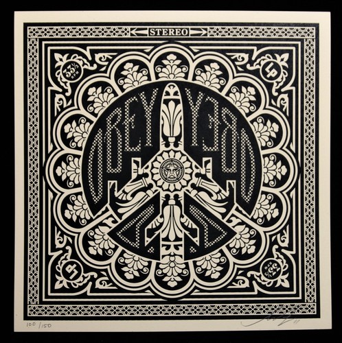 Shepard fairey dance floor - fairey,