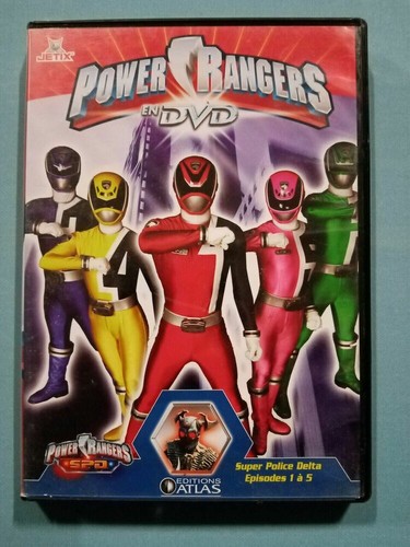Power rangers dvd super - power,