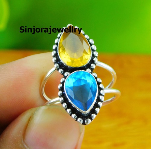 Bague faite main argent - faite, en