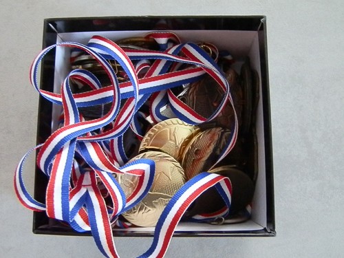 Lot medailles football - lot, de