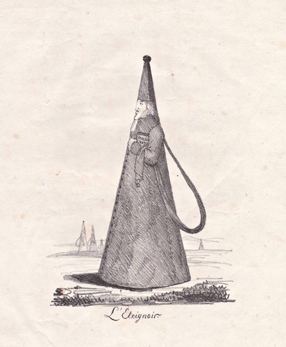 Coupelle bougie éteignoir - coupelle,