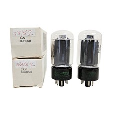 6L6WGB PHILIPS ECG JAN NOS