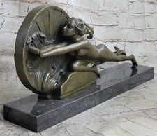 Bronze Sculpture Art Déco Nu